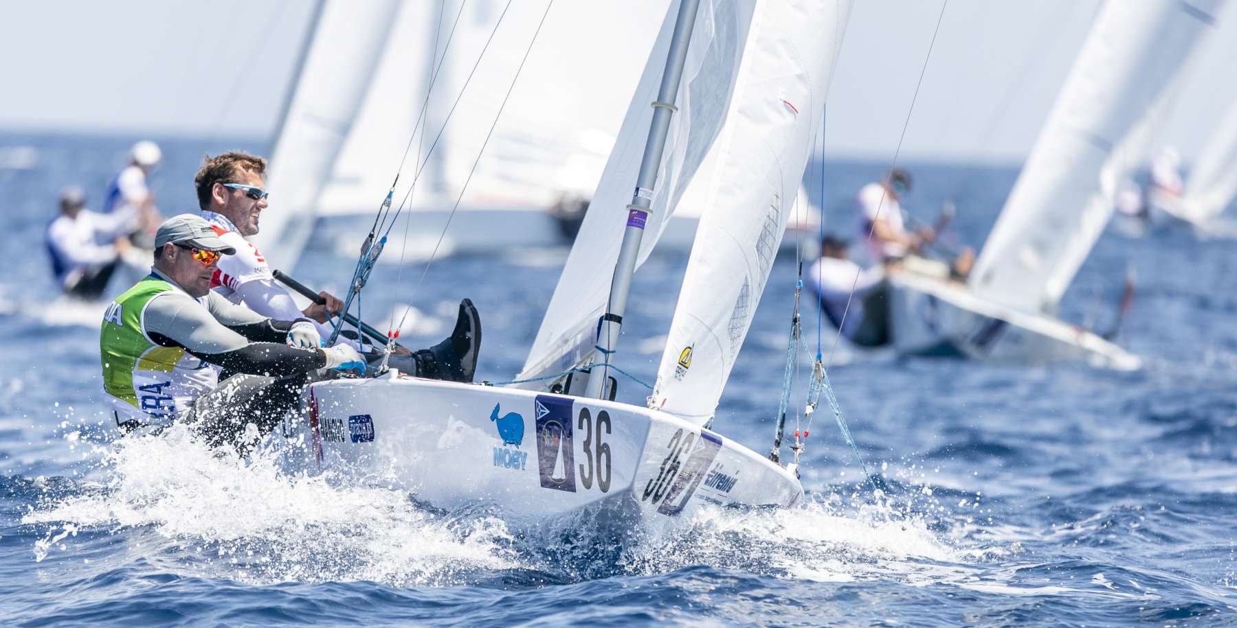 Star Class World Championship: changes at the top on Day 2   - News - Yacht Club Costa Smeralda