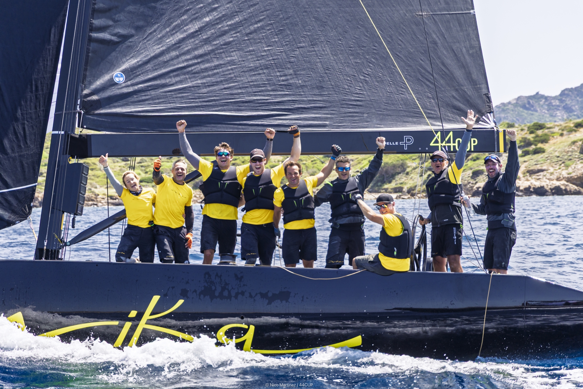 VINCE L'RC44 PORTO CERVO CUP IL MONEGASCO TEAM NIKA, ARTEMIS E GEMERA COMPLETANO IL PODIO - News - Yacht Club Costa Smeralda