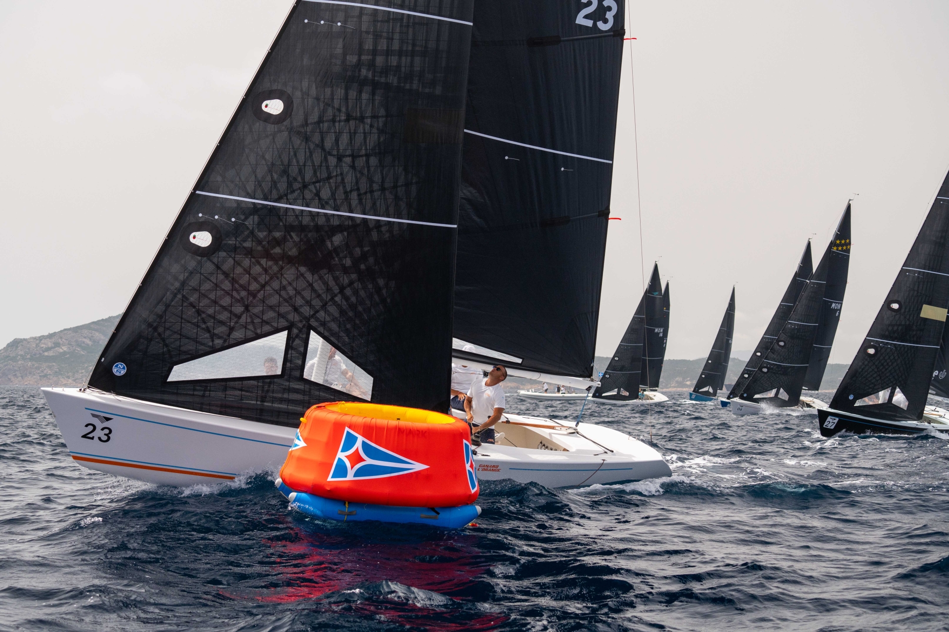 Canard a l'Orange and Mascalzone Latino are protagonists of the third day of the Coppa Europa Smeralda 888 - News - Yacht Club Costa Smeralda