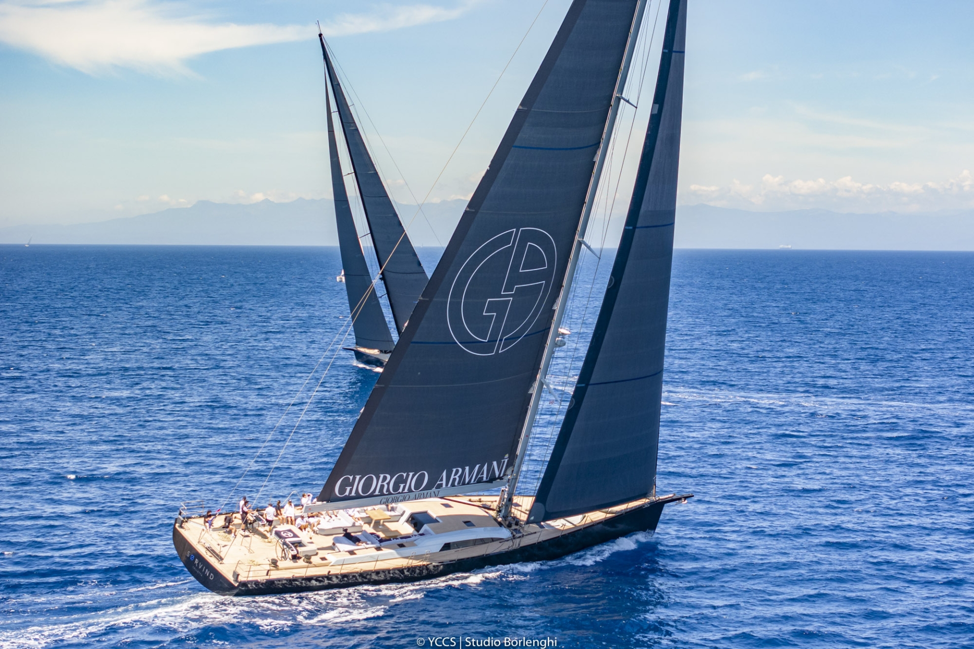  Il Maestrale accompagna la Giorgio Armani Superyacht Regatta - News - Yacht Club Costa Smeralda
