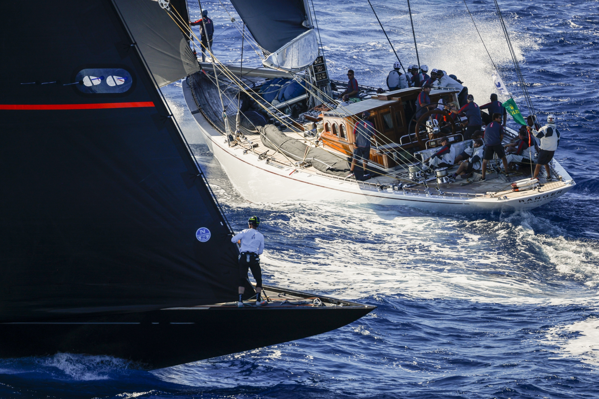 Perfect conditions at the second to last day of the Maxi Yacht Rolex Cup - News - Yacht Club Costa Smeralda