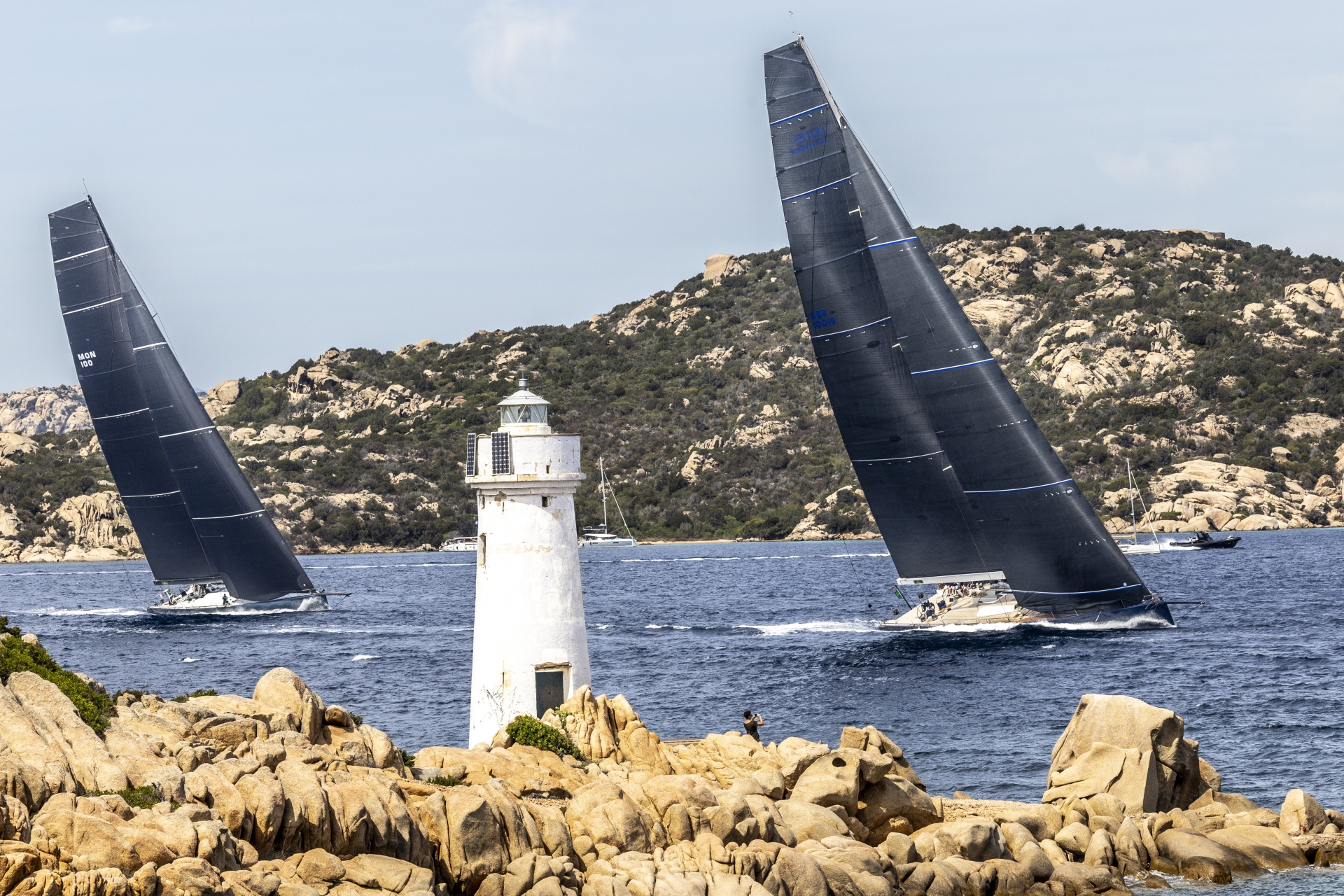 Perfect breeze for start of 33rd Maxi Yacht Rolex Cup - News - Yacht Club Costa Smeralda