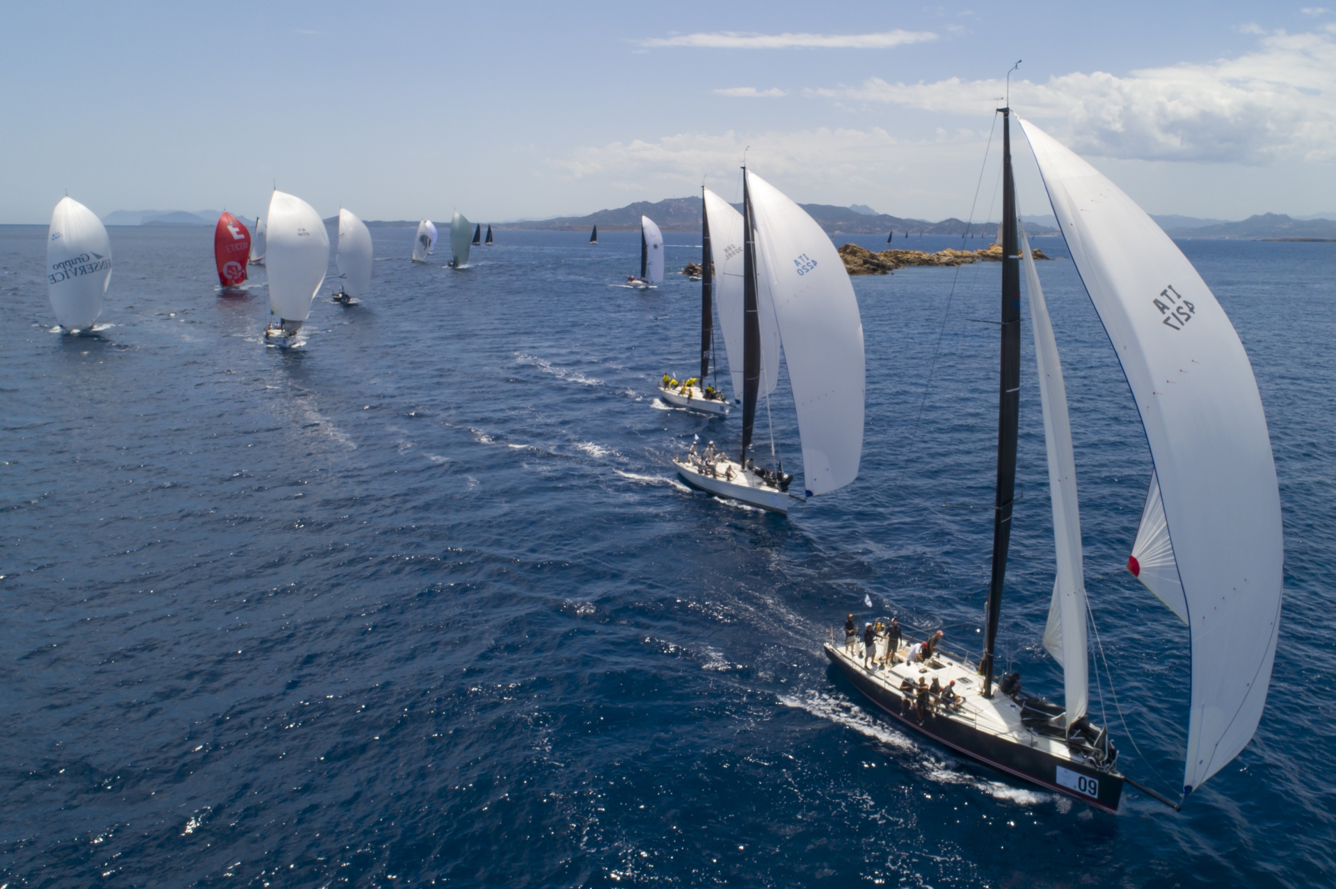 Slow but close racing offshore at the start of the 2022 ORC World Championship - NEWS - Yacht Club Costa Smeralda