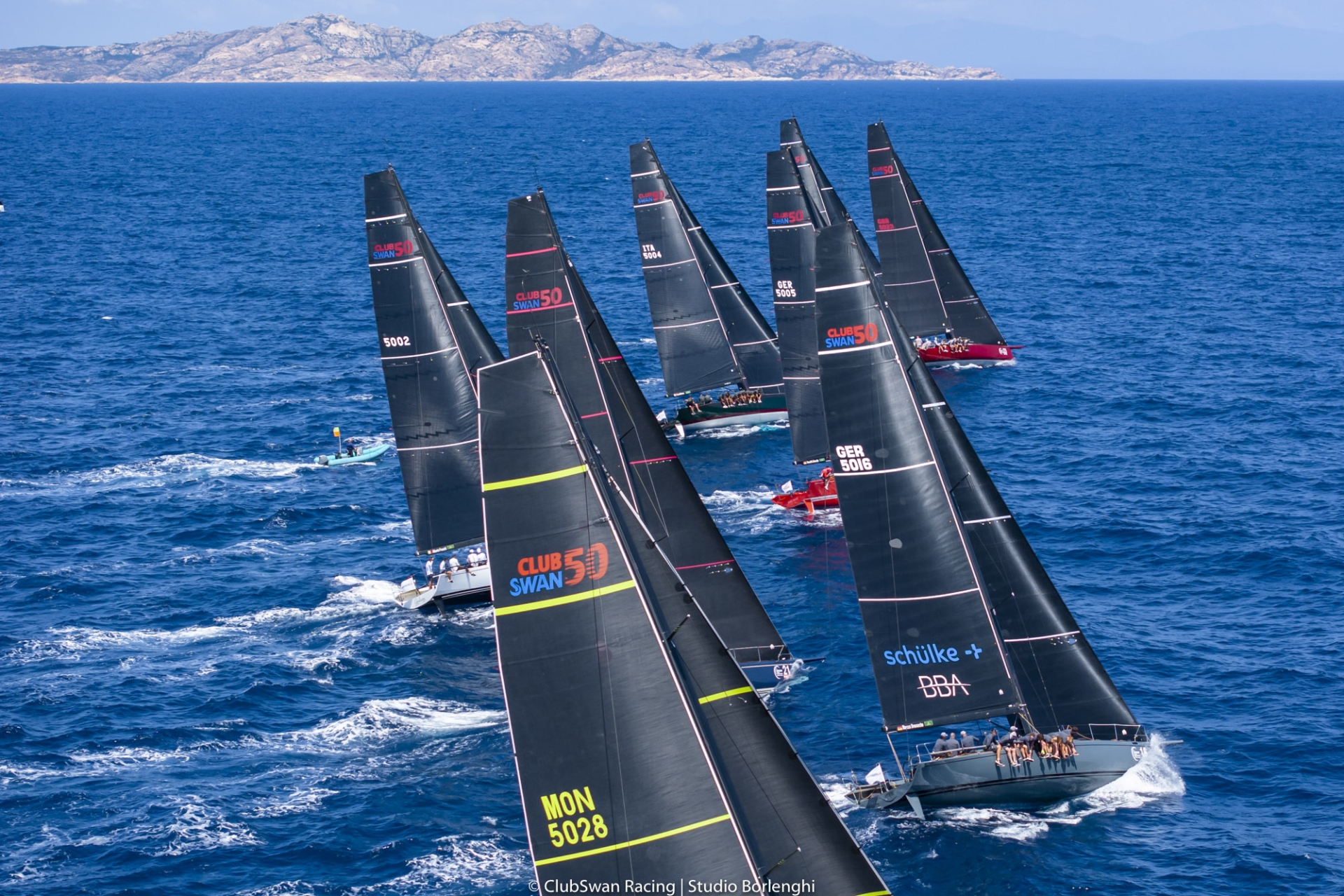 The Nations League – Swan One Design Worlds, spettacolo in mare a Porto Cervo - News - Yacht Club Costa Smeralda