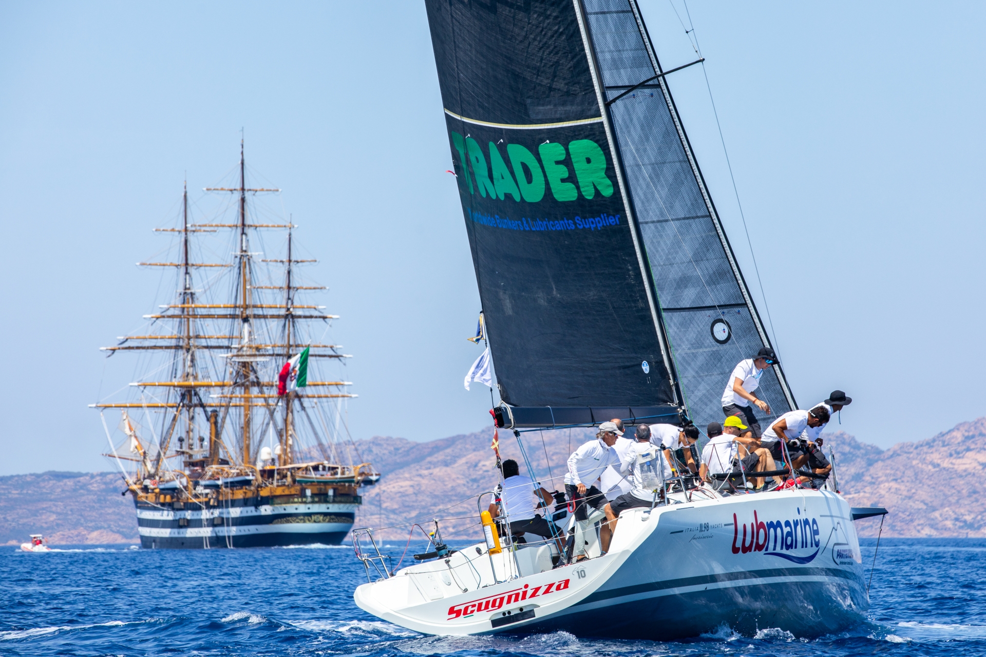 Scugnizza is the overall winner of the first edition of the Italia Yachts Sailing Week - News - Yacht Club Costa Smeralda