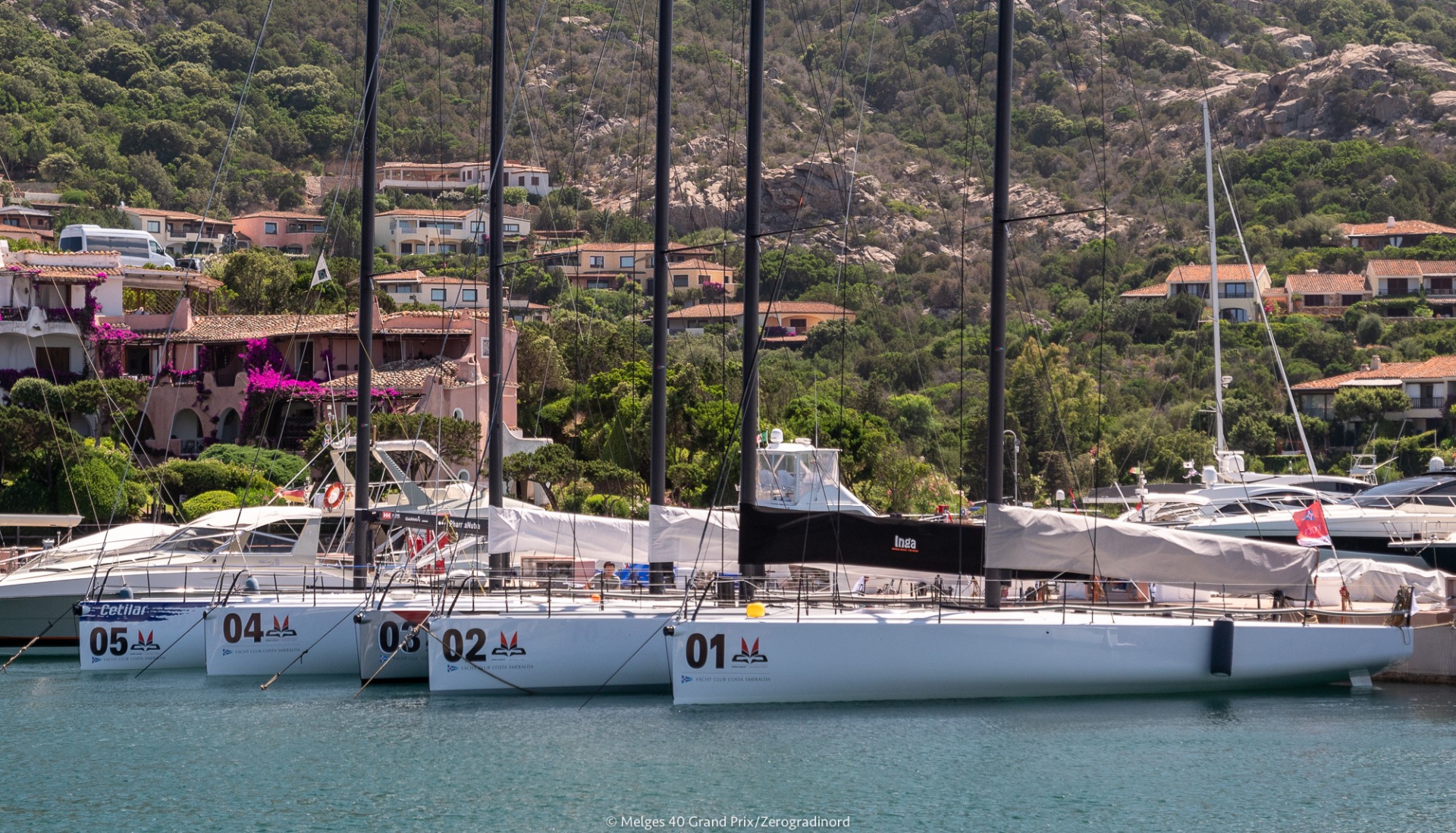 Strong winds keep the Melges 40 Fleet in port - Press Release - Yacht Club Costa Smeralda