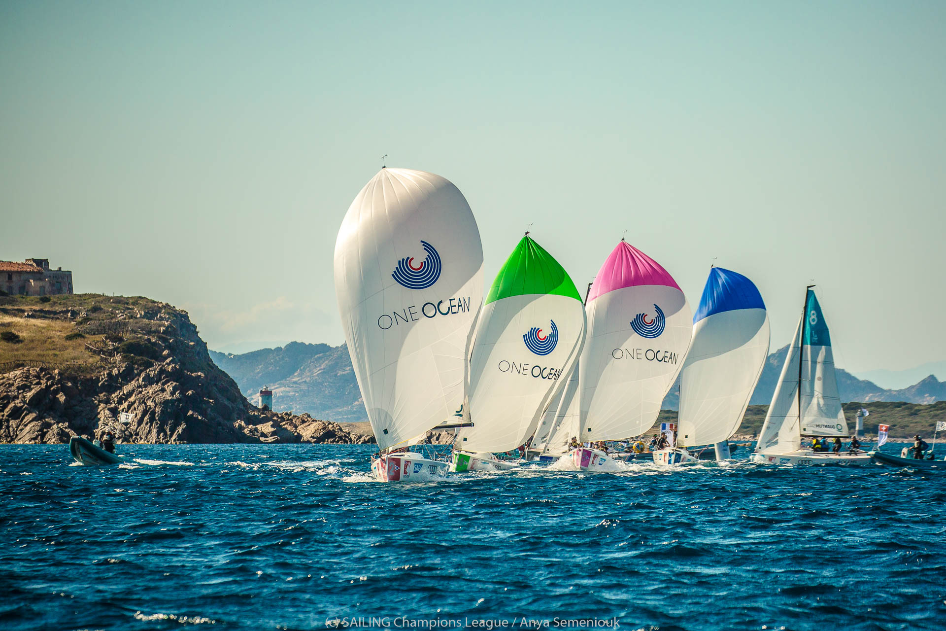 Perfect weather for first day of One Ocean SAILING Champions League - NEWS - Yacht Club Costa Smeralda