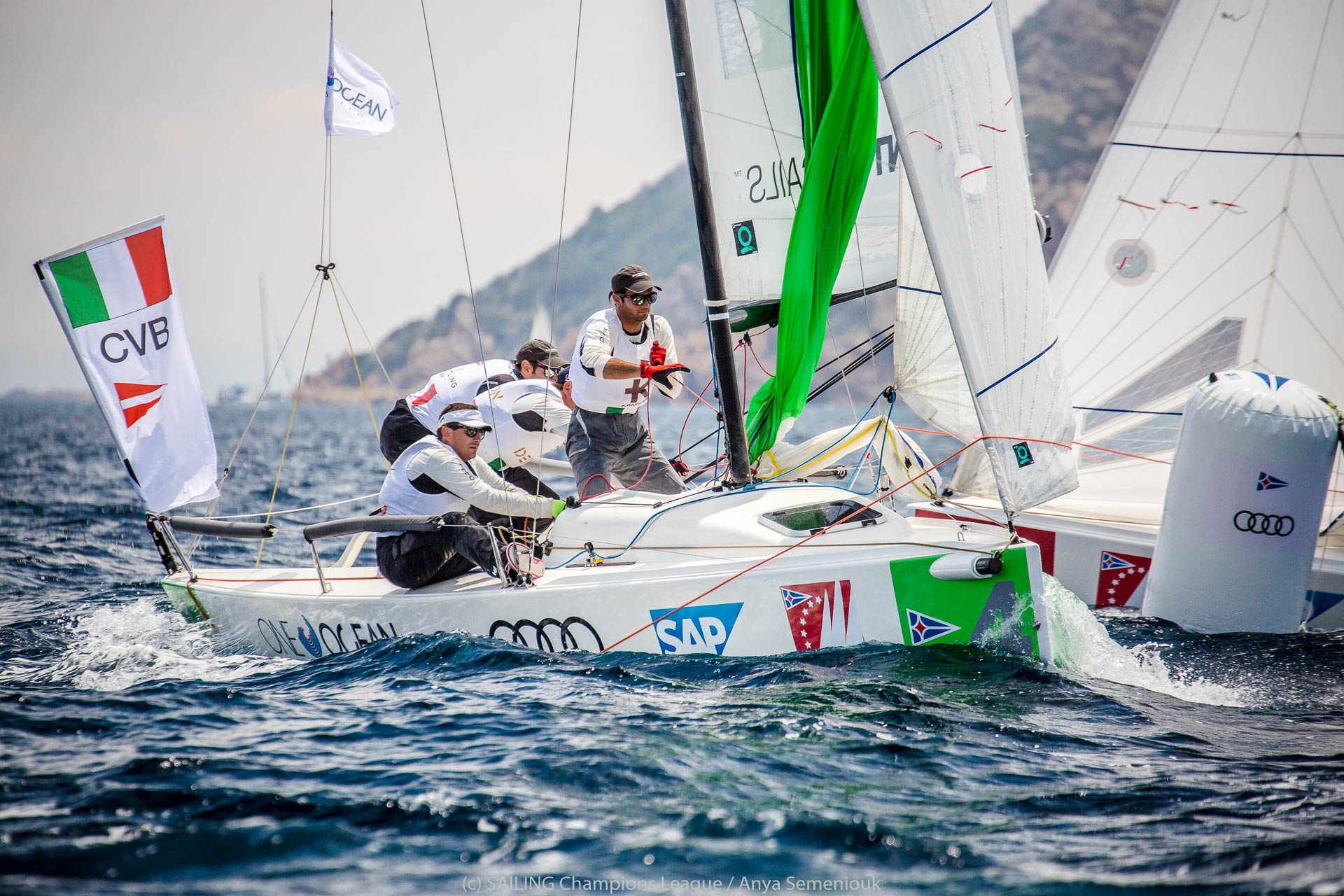 Circolo della Vela Bari gain lead at One Ocean Sailing Champions League  - Press Release - Yacht Club Costa Smeralda