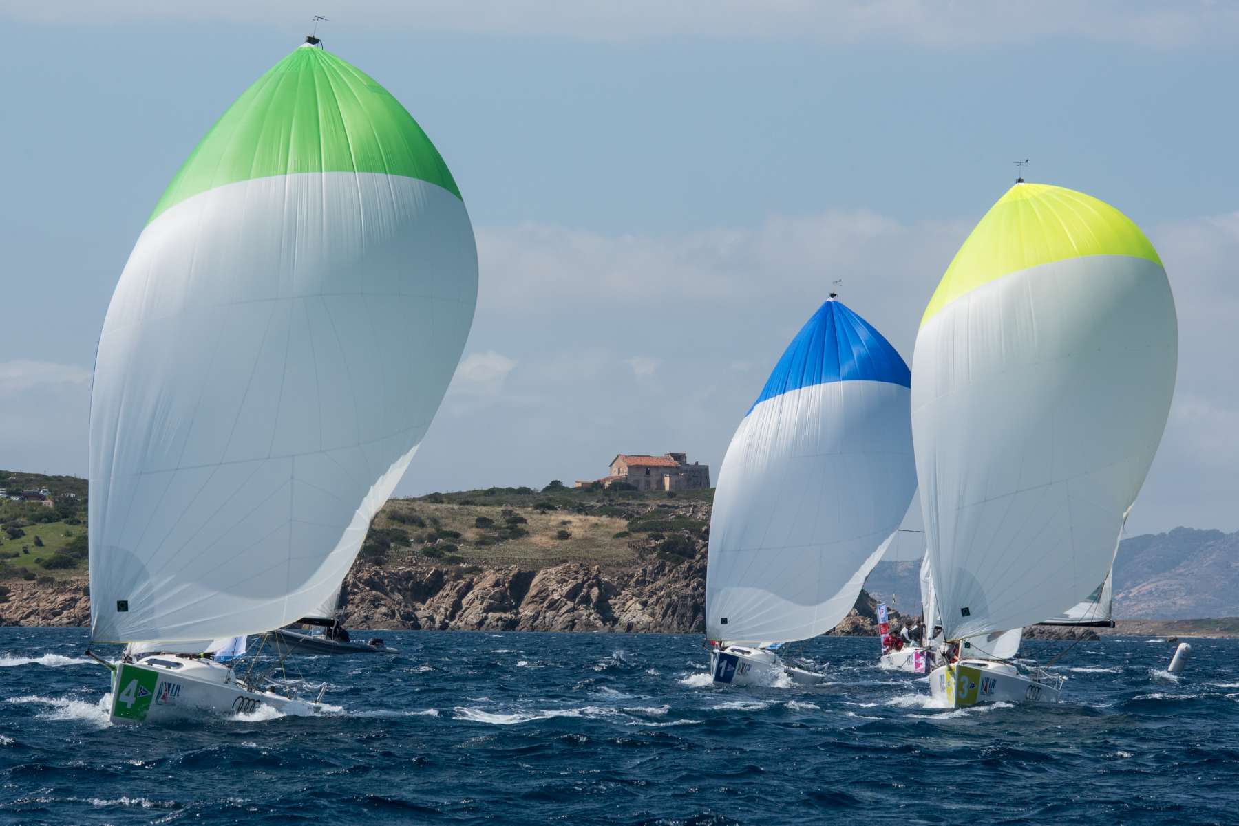  Audi - Italian Sailing League - Porto Cervo regate rinviate a domani - News - Yacht Club Costa Smeralda