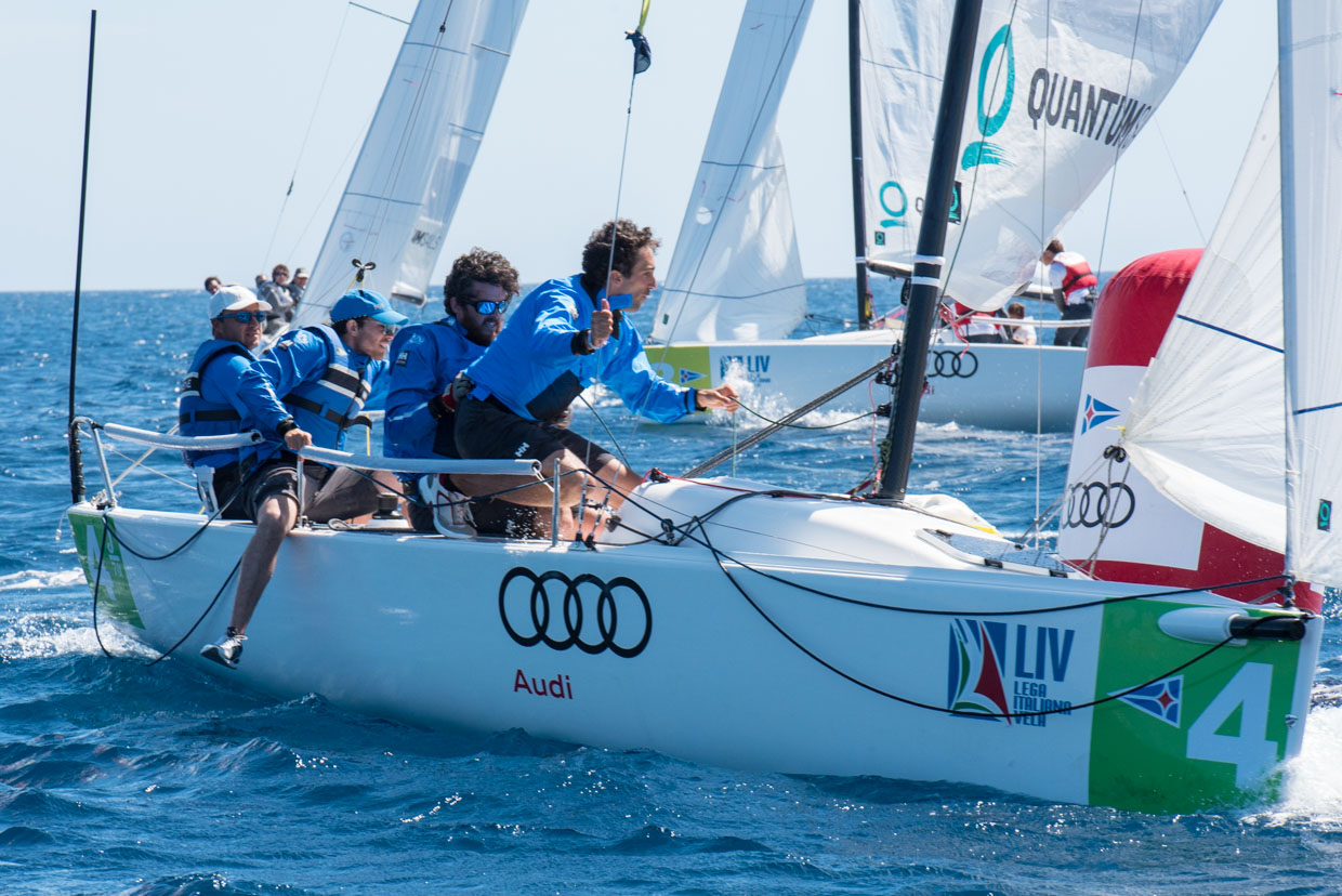 Circolo Canottieri Aniene wins Audi - Italian Sailing League in Porto Cervo - NEWS - Yacht Club Costa Smeralda