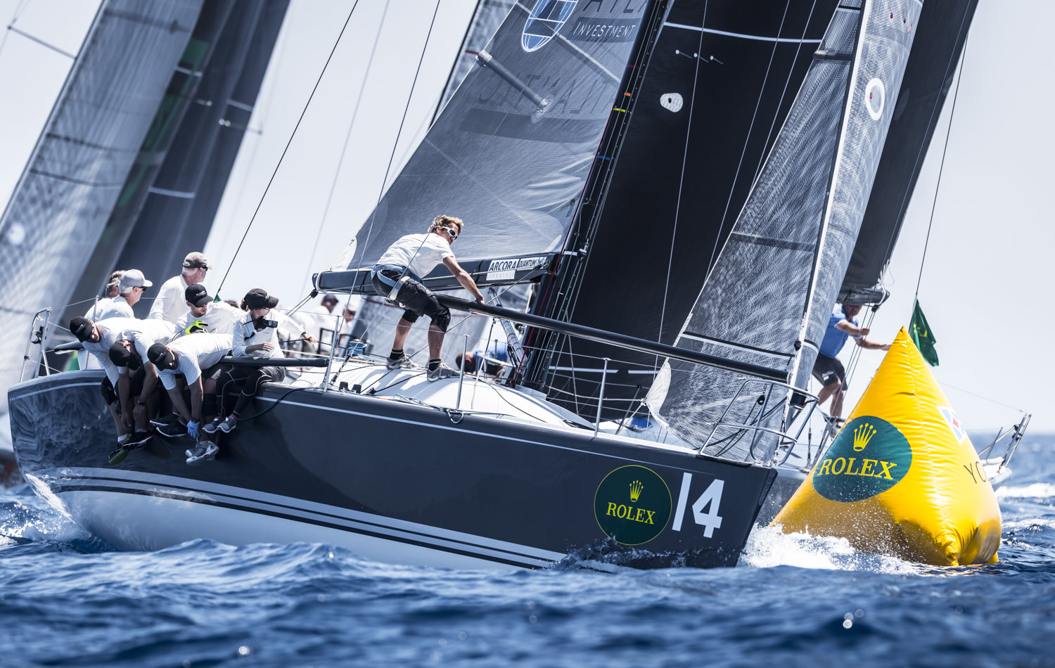 Rolex Farr 40 Worlds: Plenty lengthens her lead in Costa Smeralda - News - Yacht Club Costa Smeralda