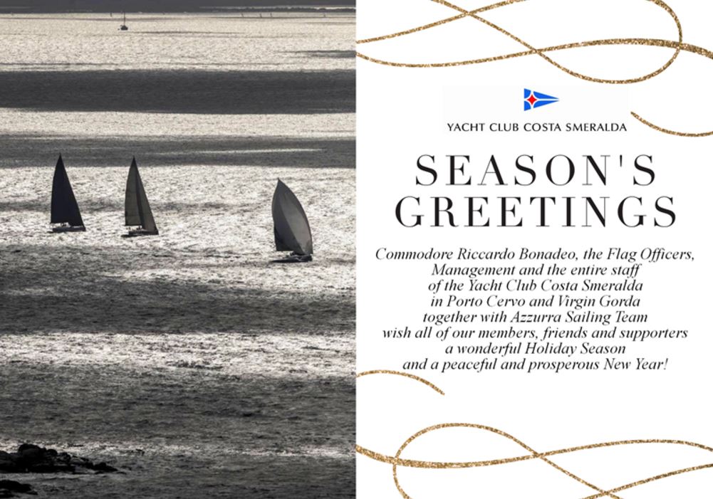 Season's Greetings - News - Yacht Club Costa Smeralda